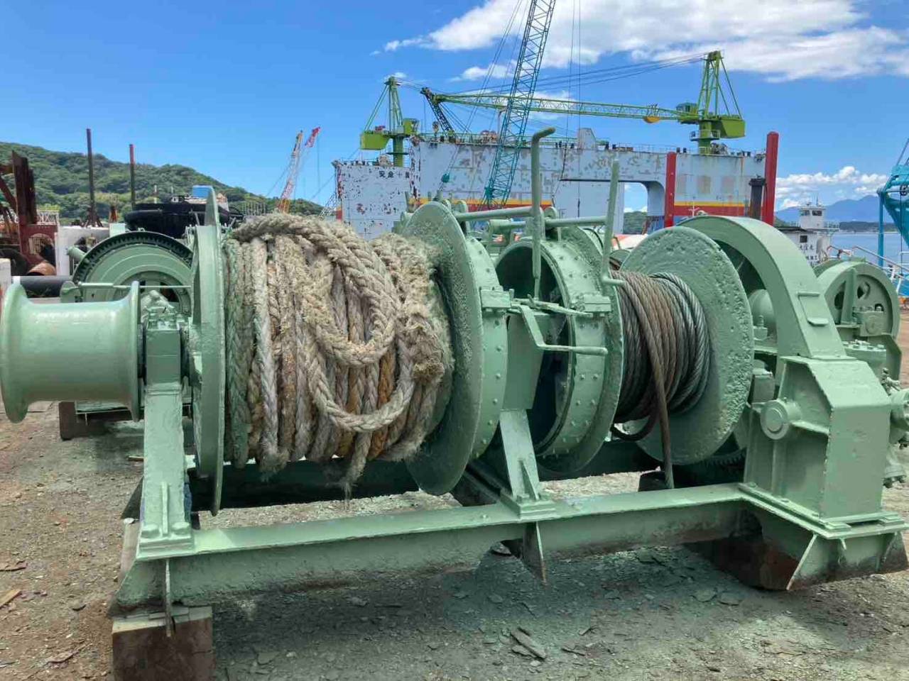 G-13 7.5巻複胴油圧ウインチ