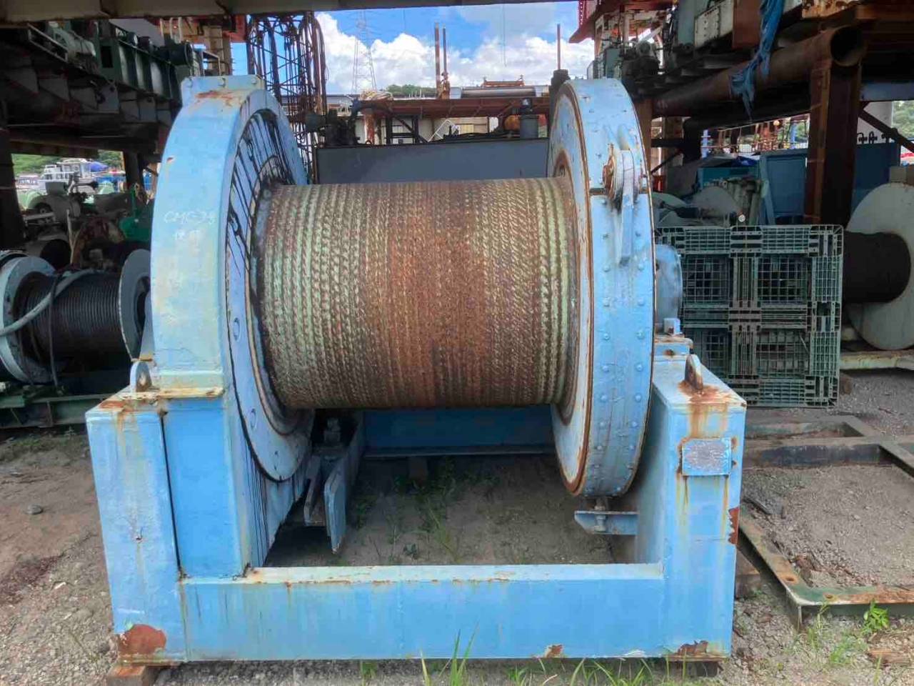 G-24 10t巻単胴油圧ウインチ