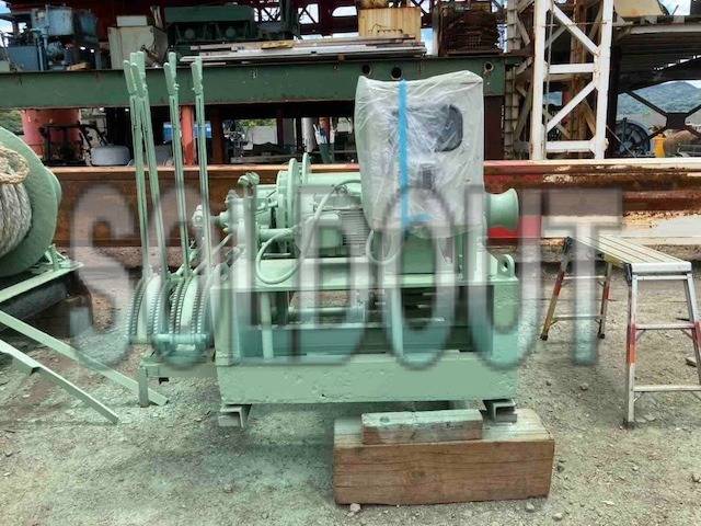 終了物件　G-15 3t巻複胴電動ウインチ