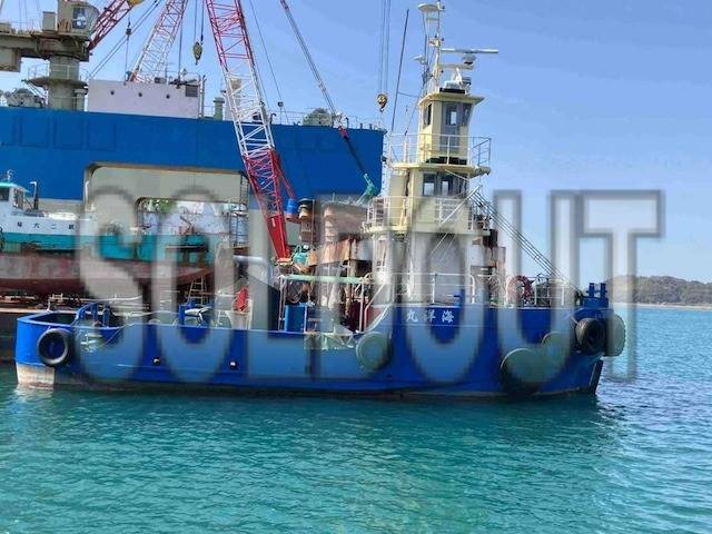 終了物件 19トン型1658PS引船兼押船:G07-27